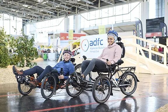 Fahrradparcours auf der f.re.e