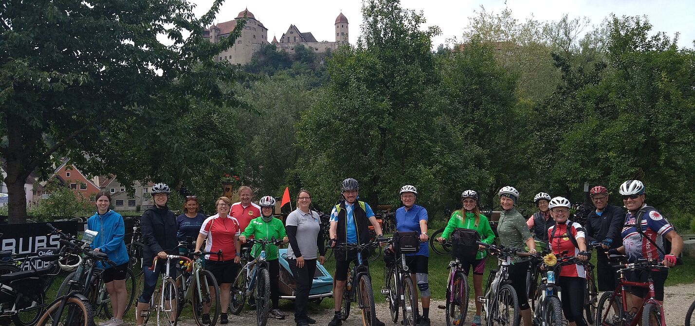 Nördlinger Biobiker beim Stadtradeln in Harburg Nördlinger Biobiker beim Stadtradeln in Harburg