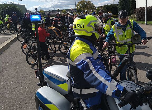 Fahrrad-Demo in Donauwörth