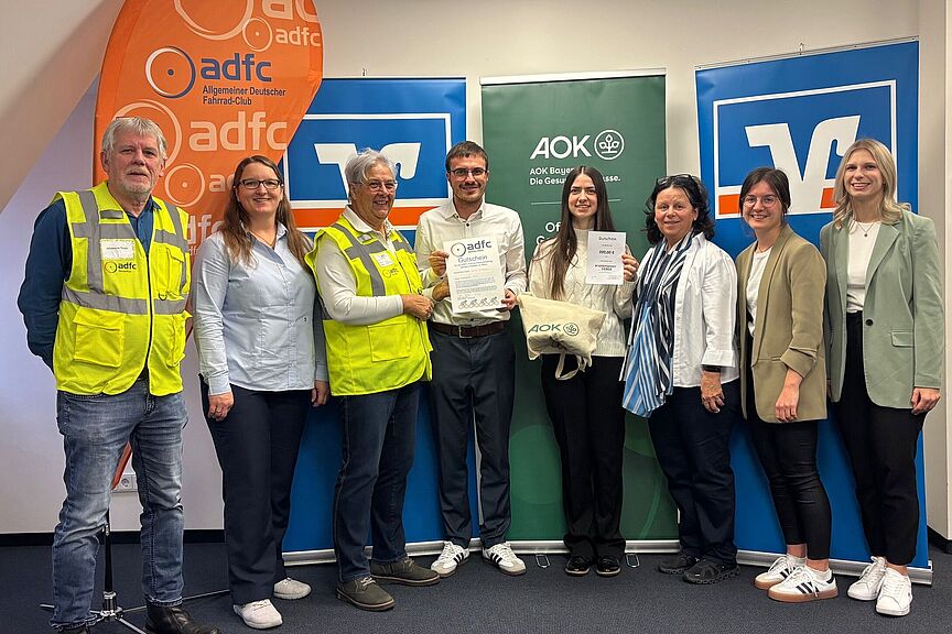 Gewinner: Mit dem Rad zur Arbeit 2025 Gewinner: Mit dem Rad zur Arbeit 2025