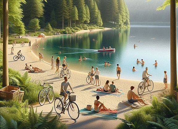 Rast am See