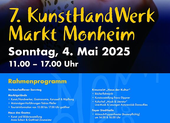 KunstHandWerkMarkt Monheim 2025